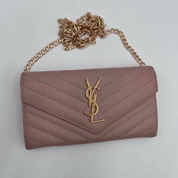 ♥️🌹YSL matelasse long envelope flap wallet🌹♥️ - Picture 14 of 15